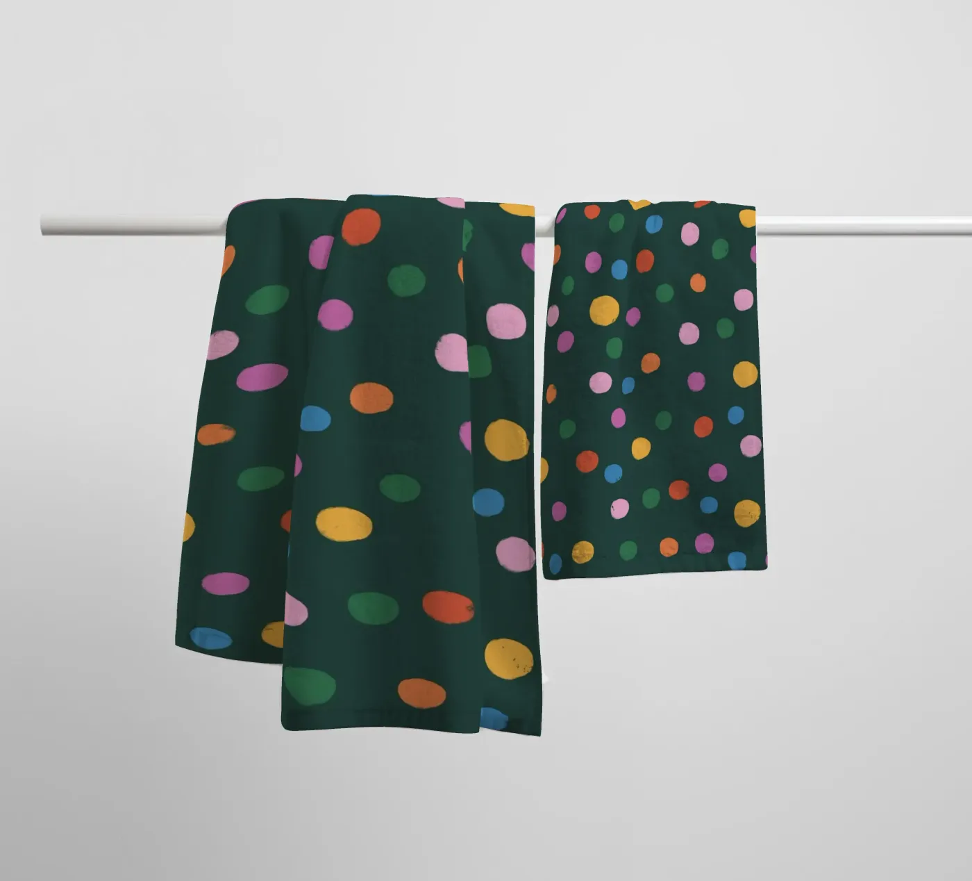 Dots towel by GigiRosado