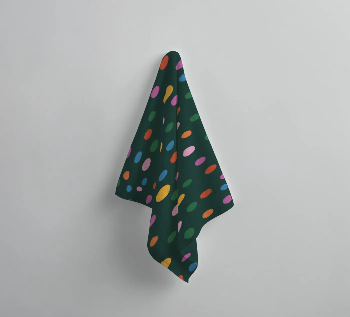 Dots towel by GigiRosado