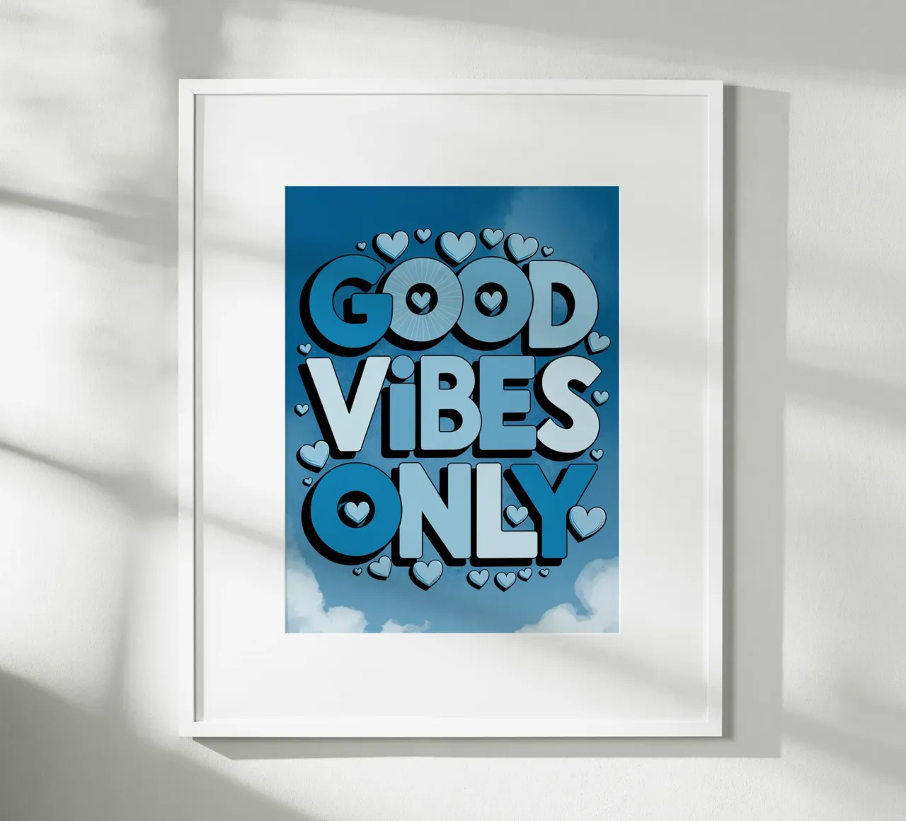 Good Vibes Only hahnemühle by logic