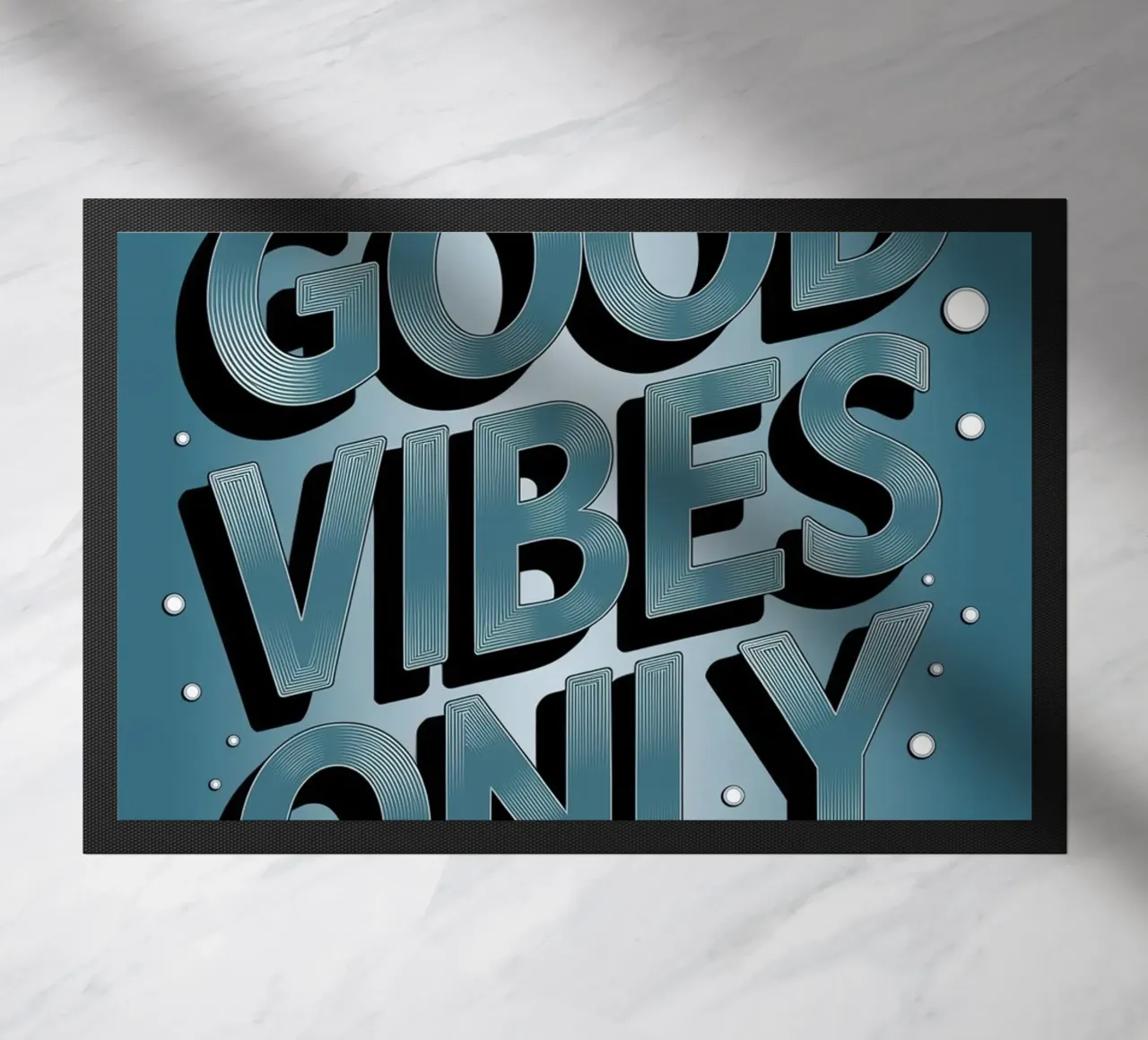 Good Vibes Only doormat by logic