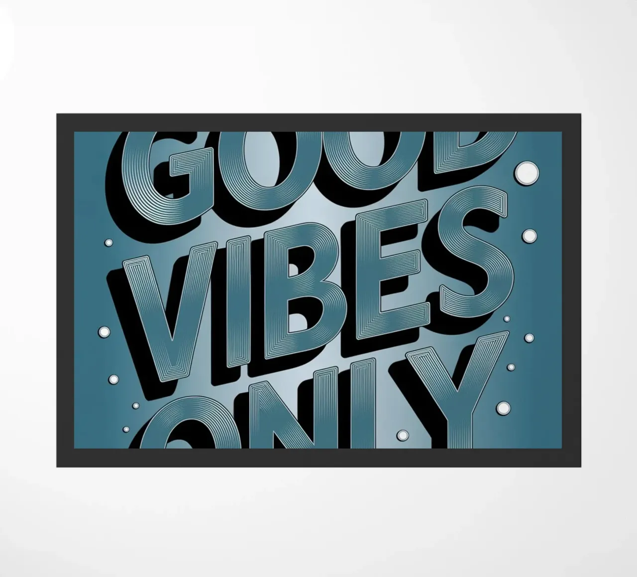 Good Vibes Only doormat by logic