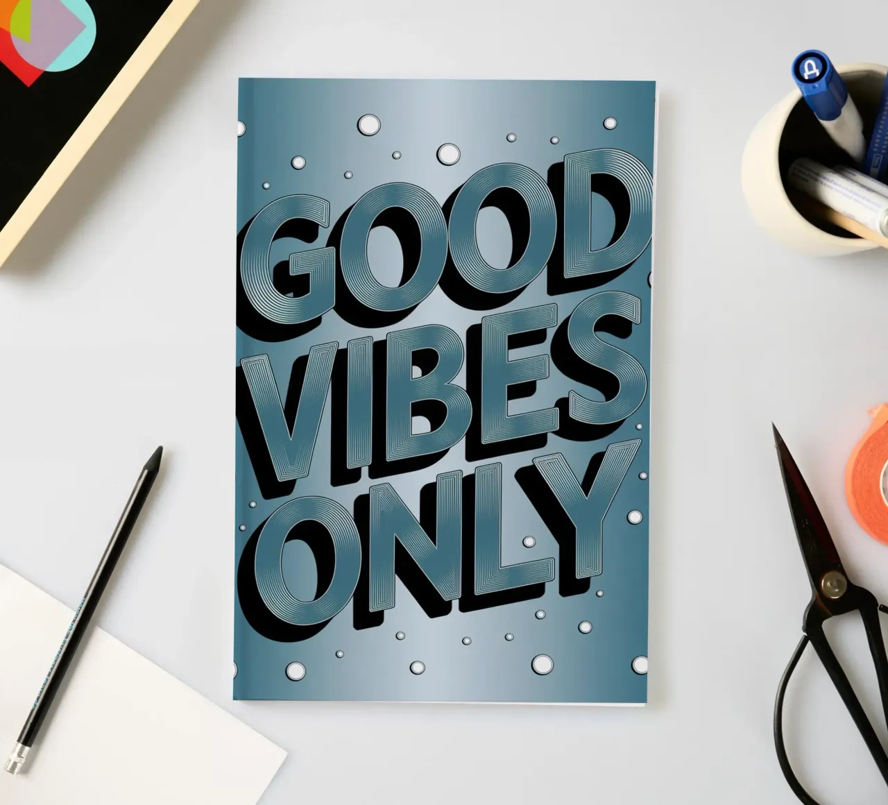 Good Vibes Only notebook by logic