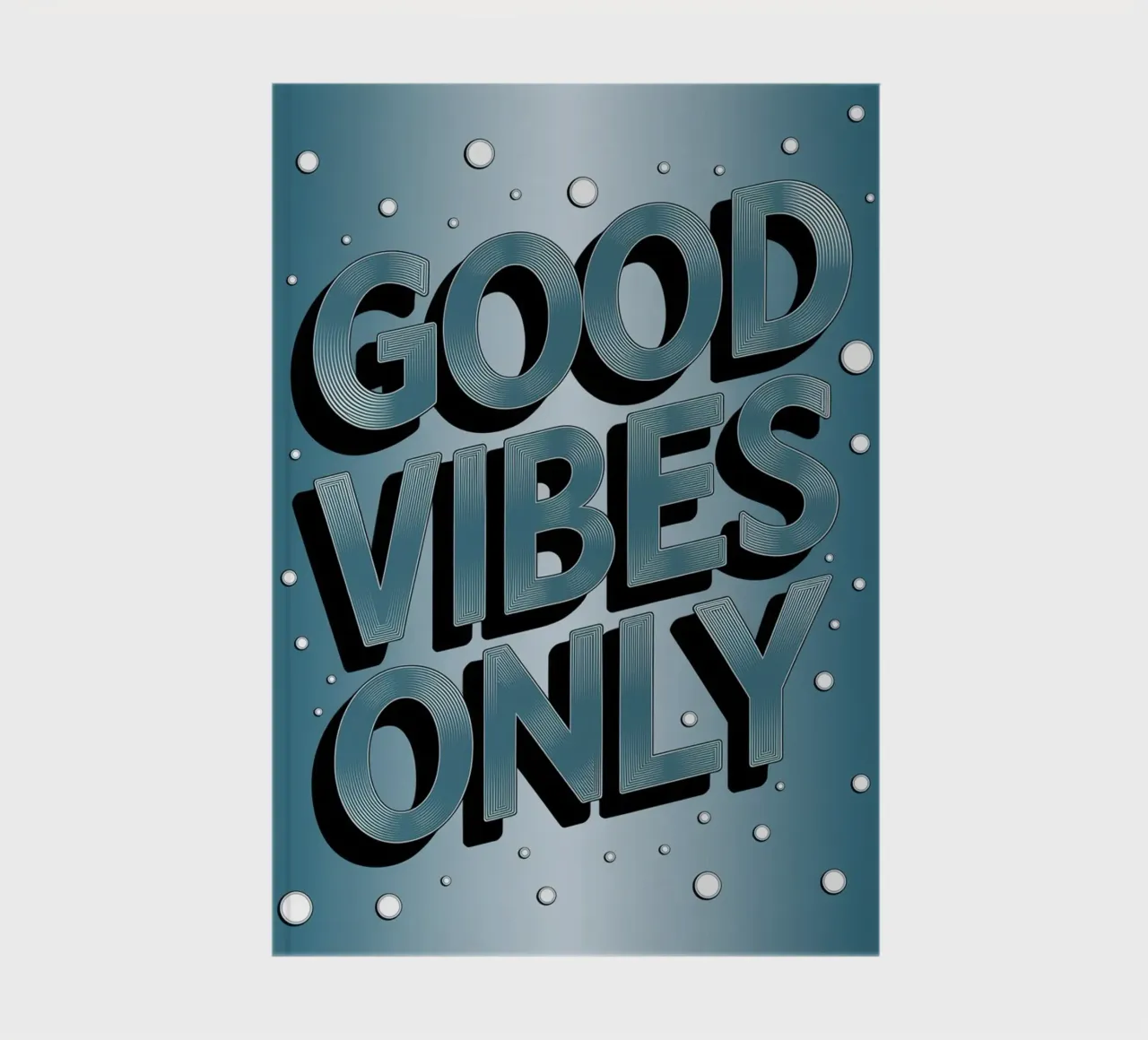 Good Vibes Only notebook by logic