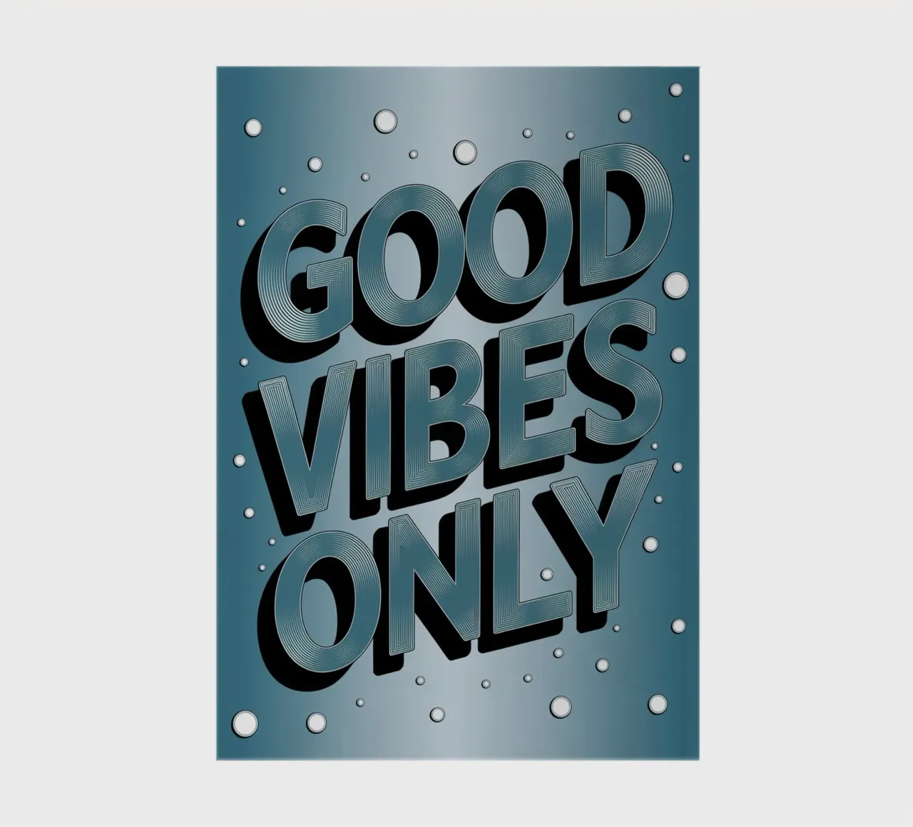 Good Vibes Only notebook by logic