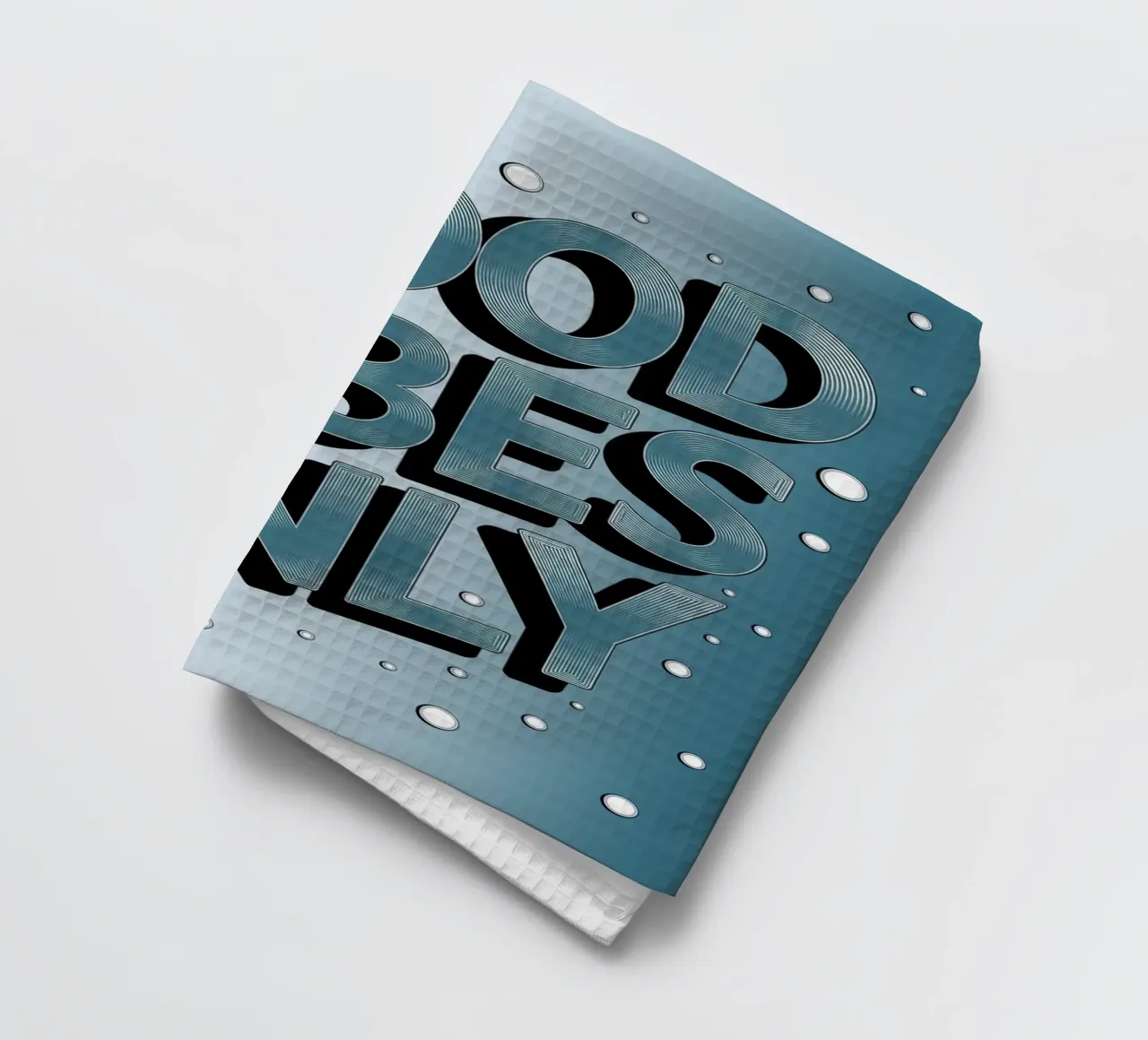 Good Vibes Only tea towel by logic