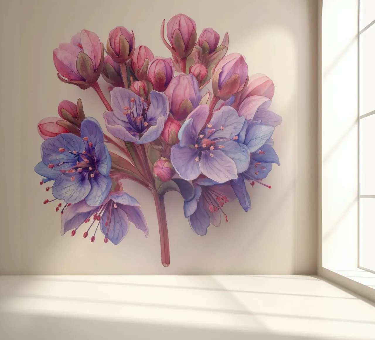 Joe Pye Weed Flower 4 photo wallpaper by Bold Blooms