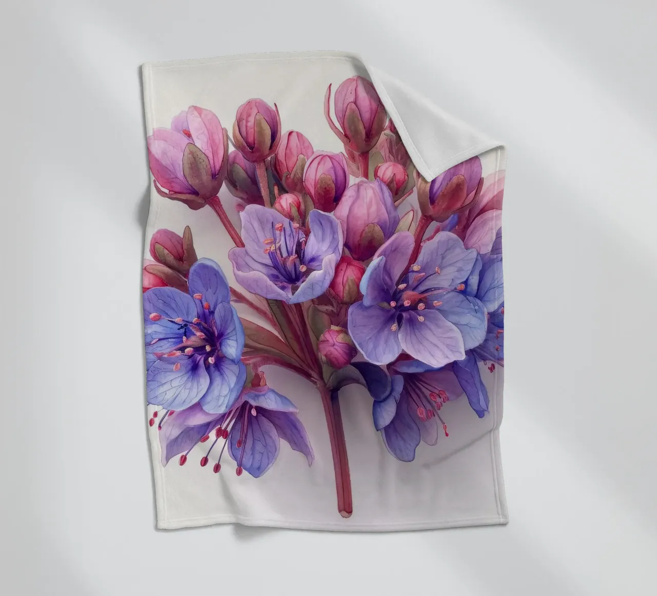 Joe Pye Weed Fiore 4 coperta in pile da Bold Blooms
