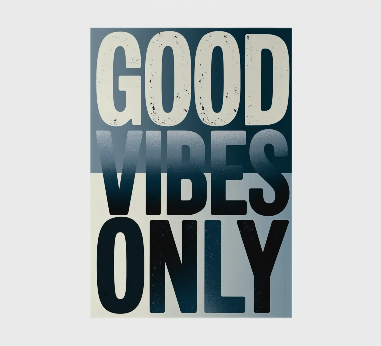 Good Vibes Only notebook by logic
