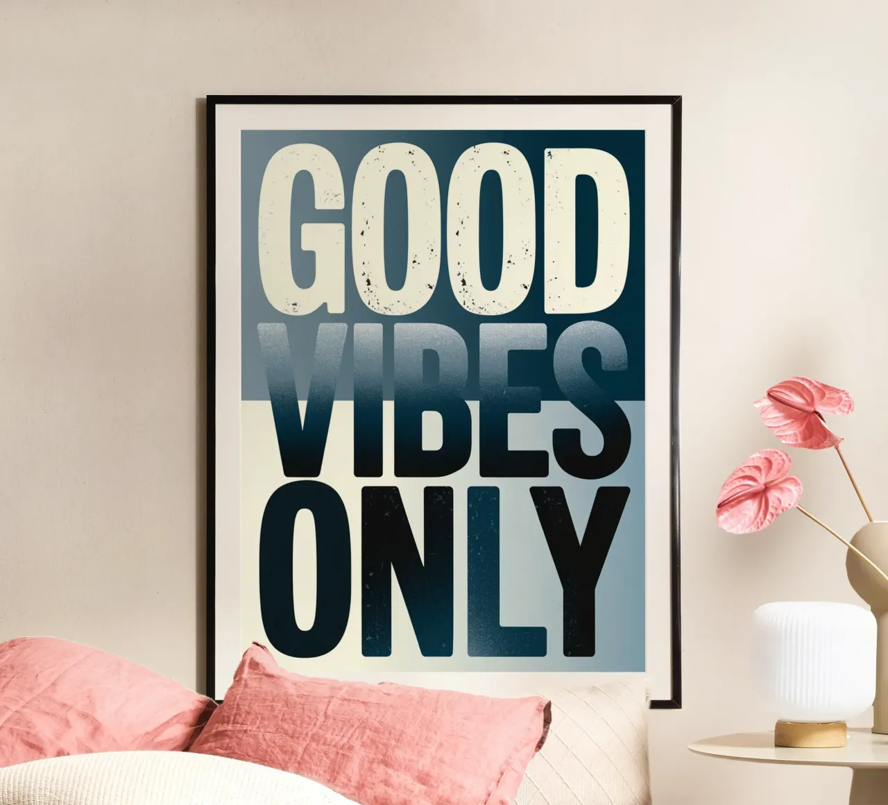 Good Vibes Only hahnemühle by logic