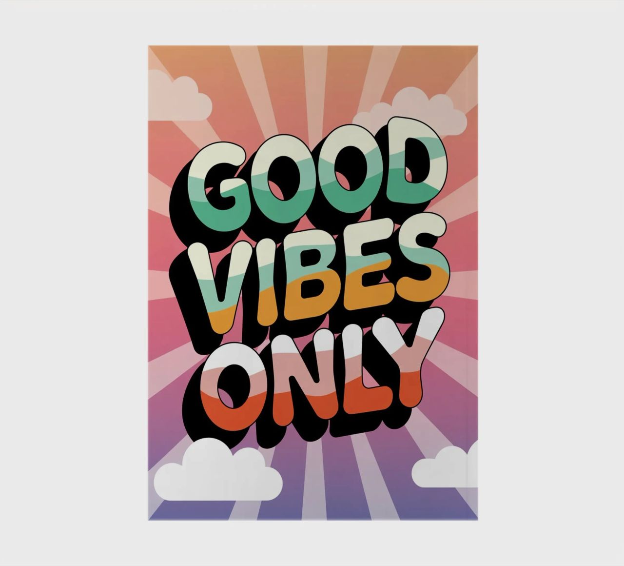 Good Vibes Only notebook by logic