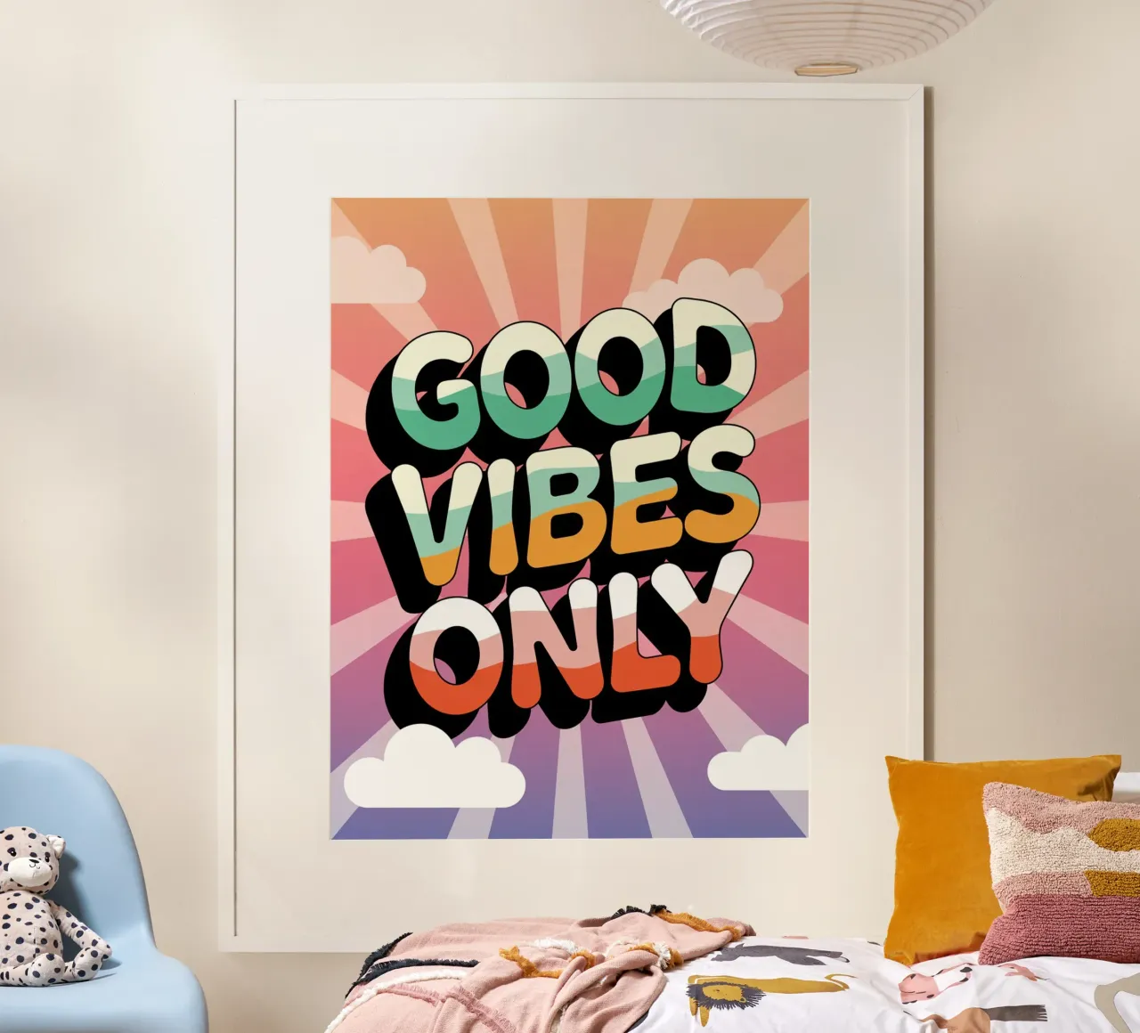 Good Vibes Only hahnemühle by logic