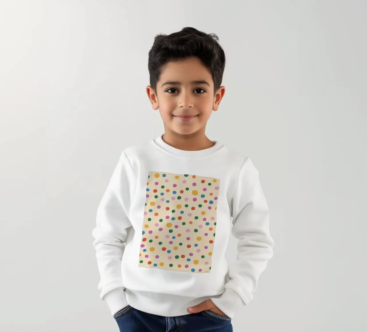 Lights spots felpa bambino da GigiRosado