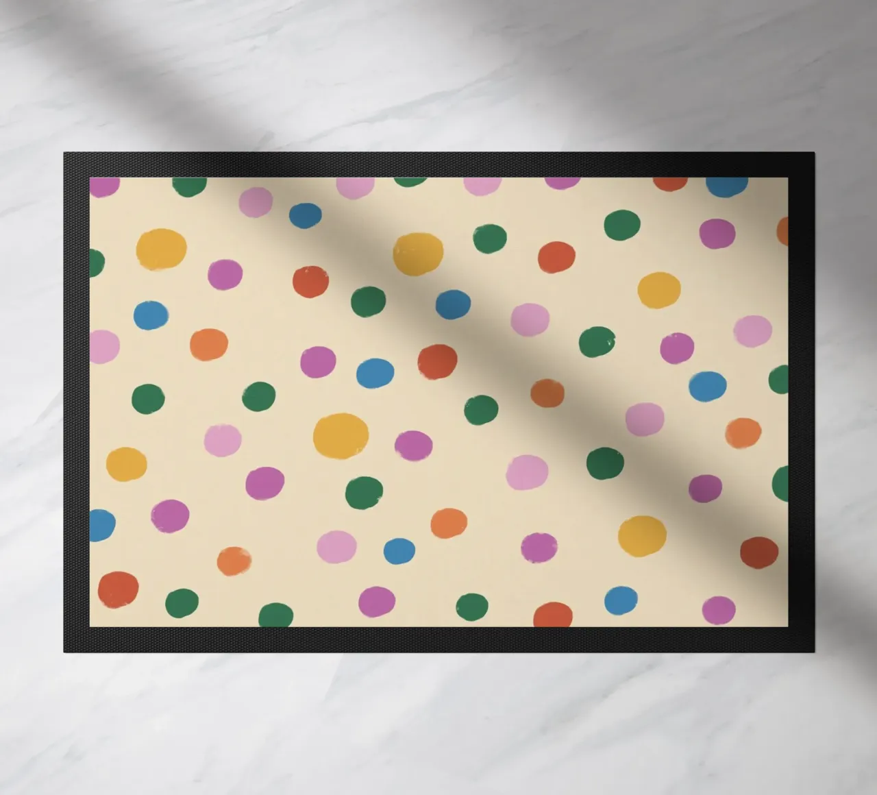 Lights spots doormat by GigiRosado