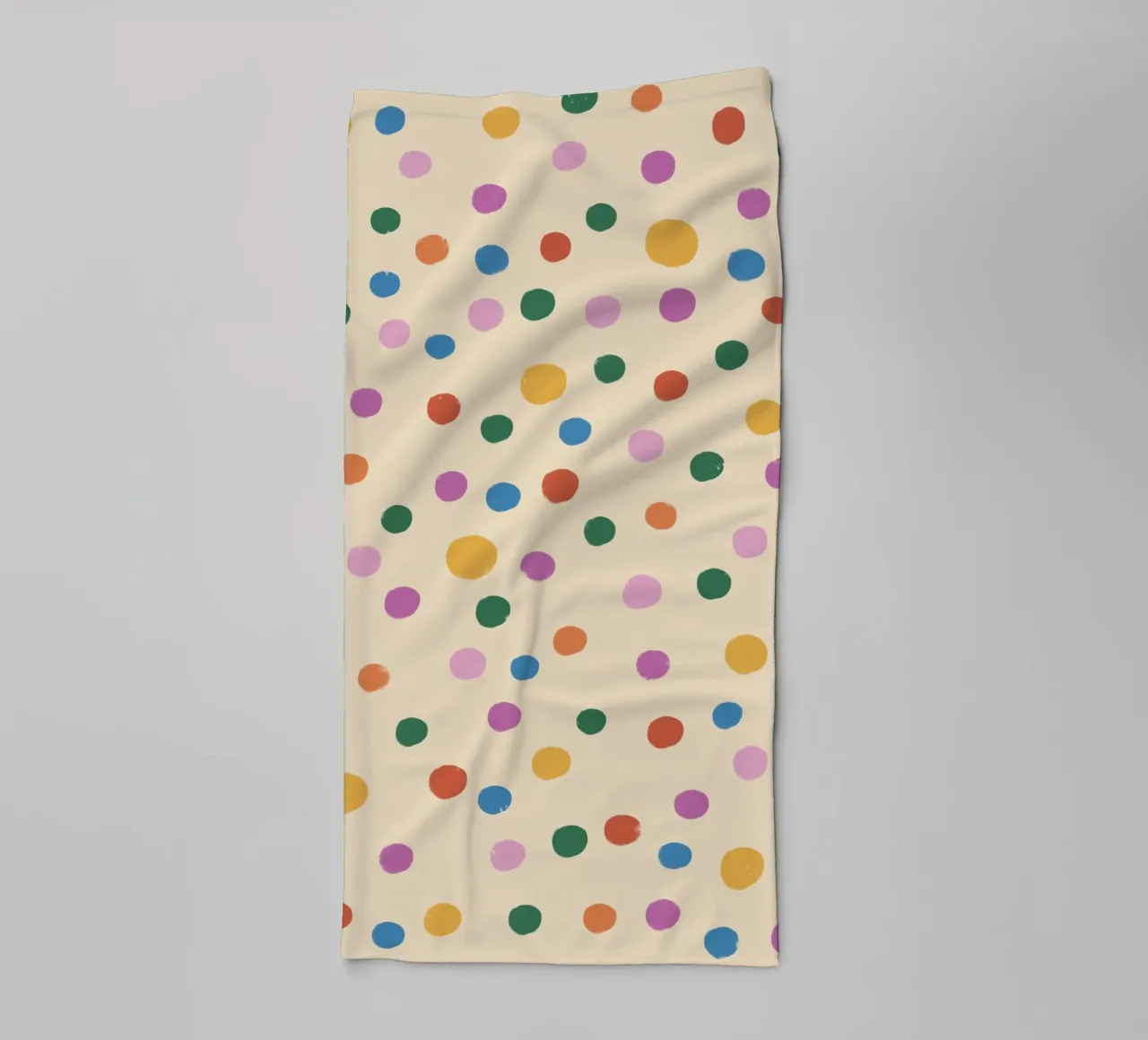 Lights spots towel by GigiRosado