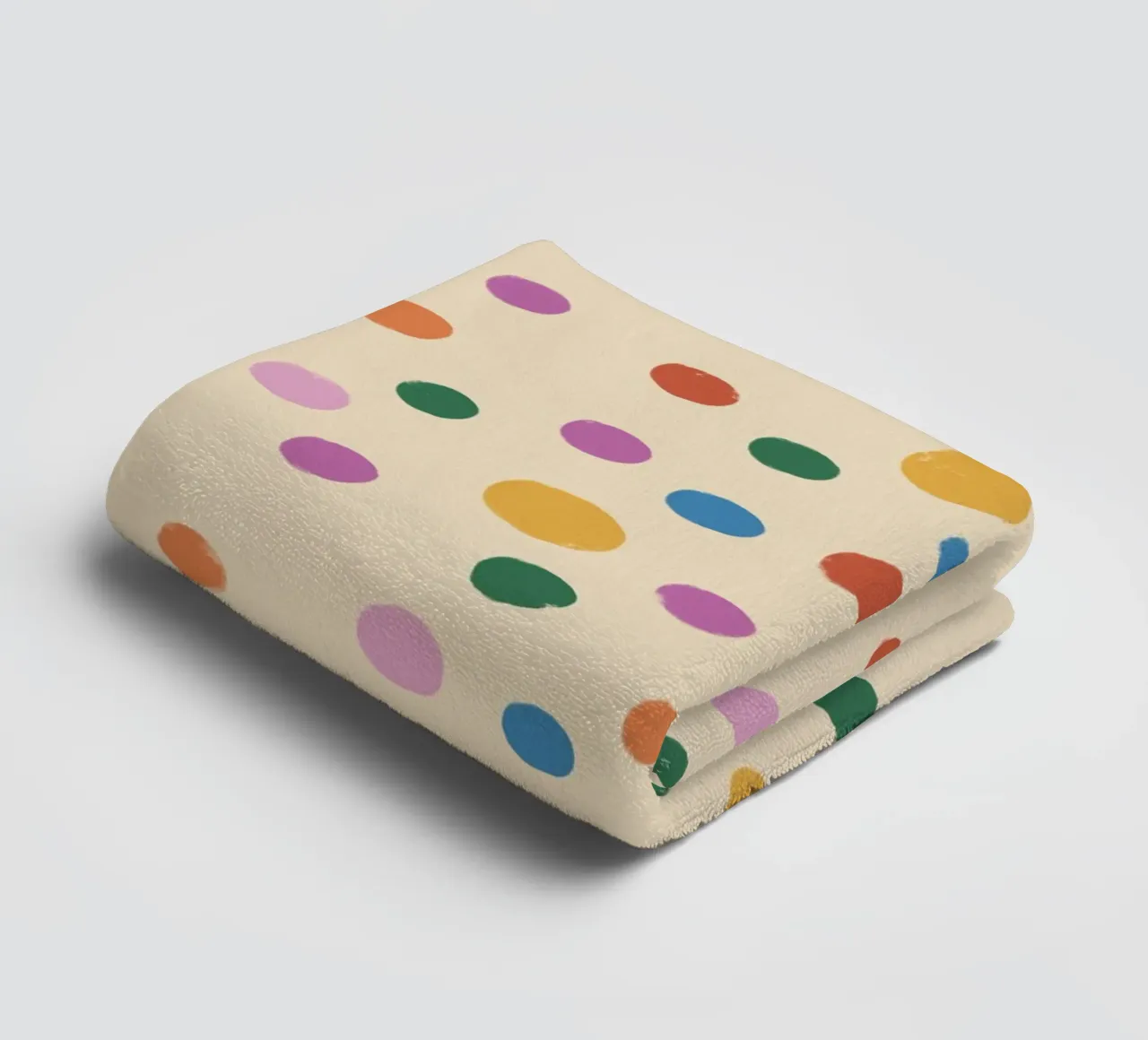 Lights spots towel by GigiRosado