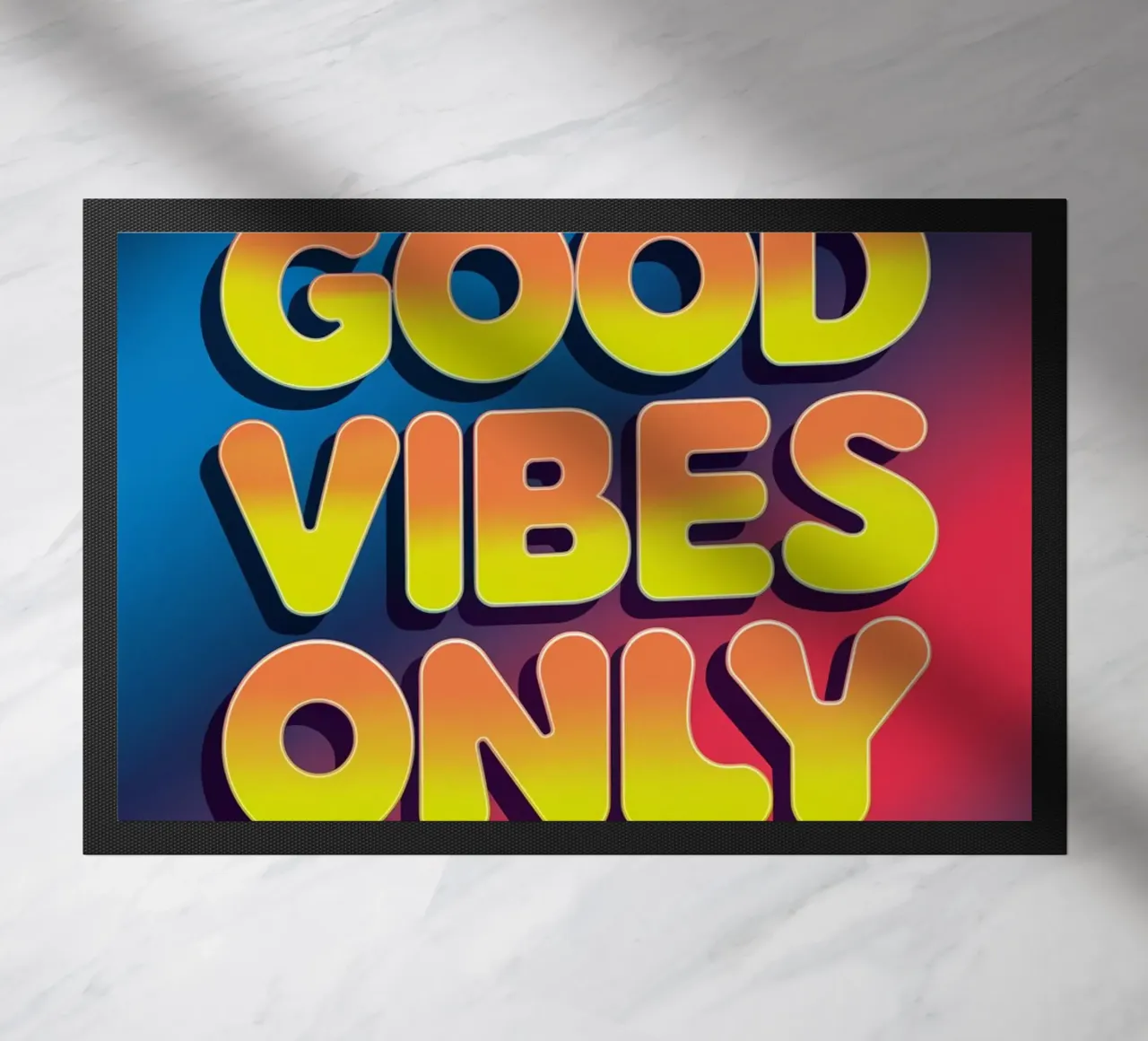 Good Vibes Only doormat by logic