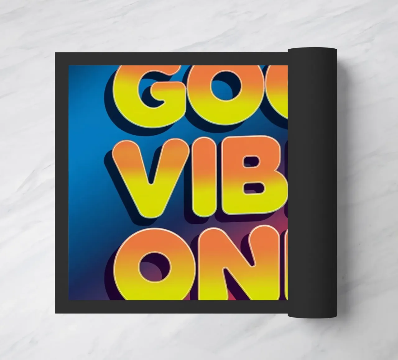 Good Vibes Only doormat by logic
