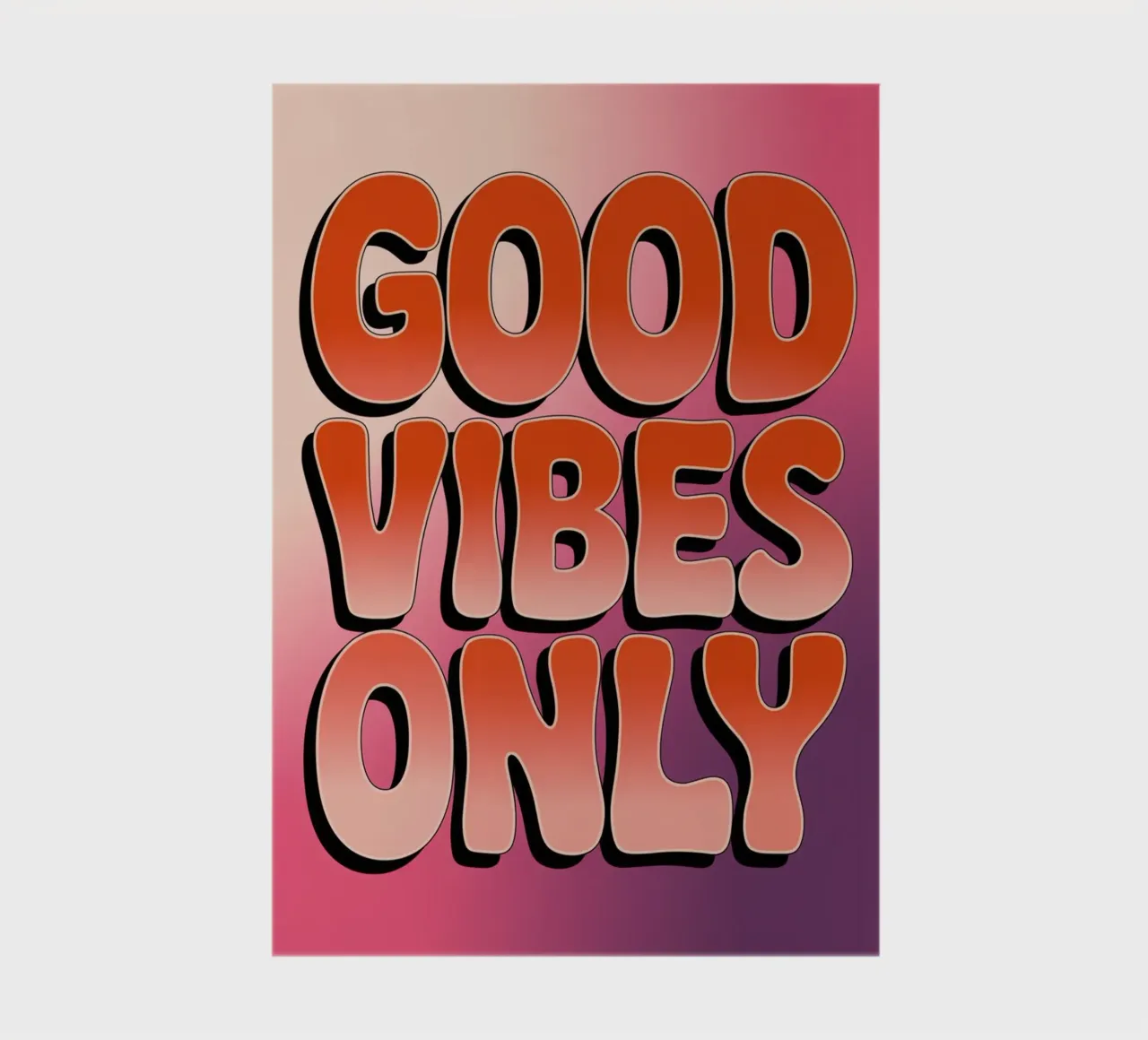 Uniquement des bonnes vibrations carnet de notes de logic