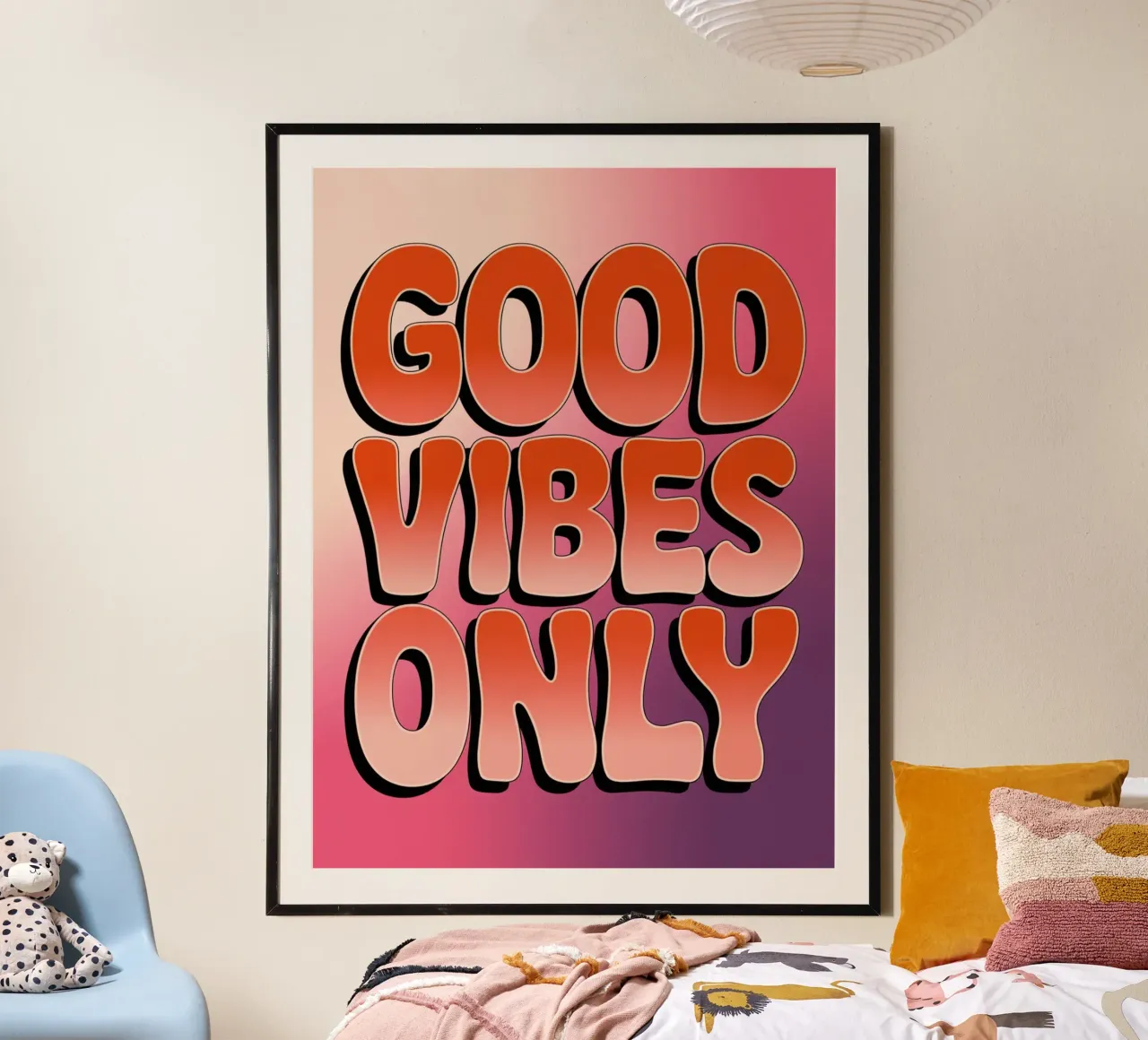 Good Vibes Only hahnemühle by logic