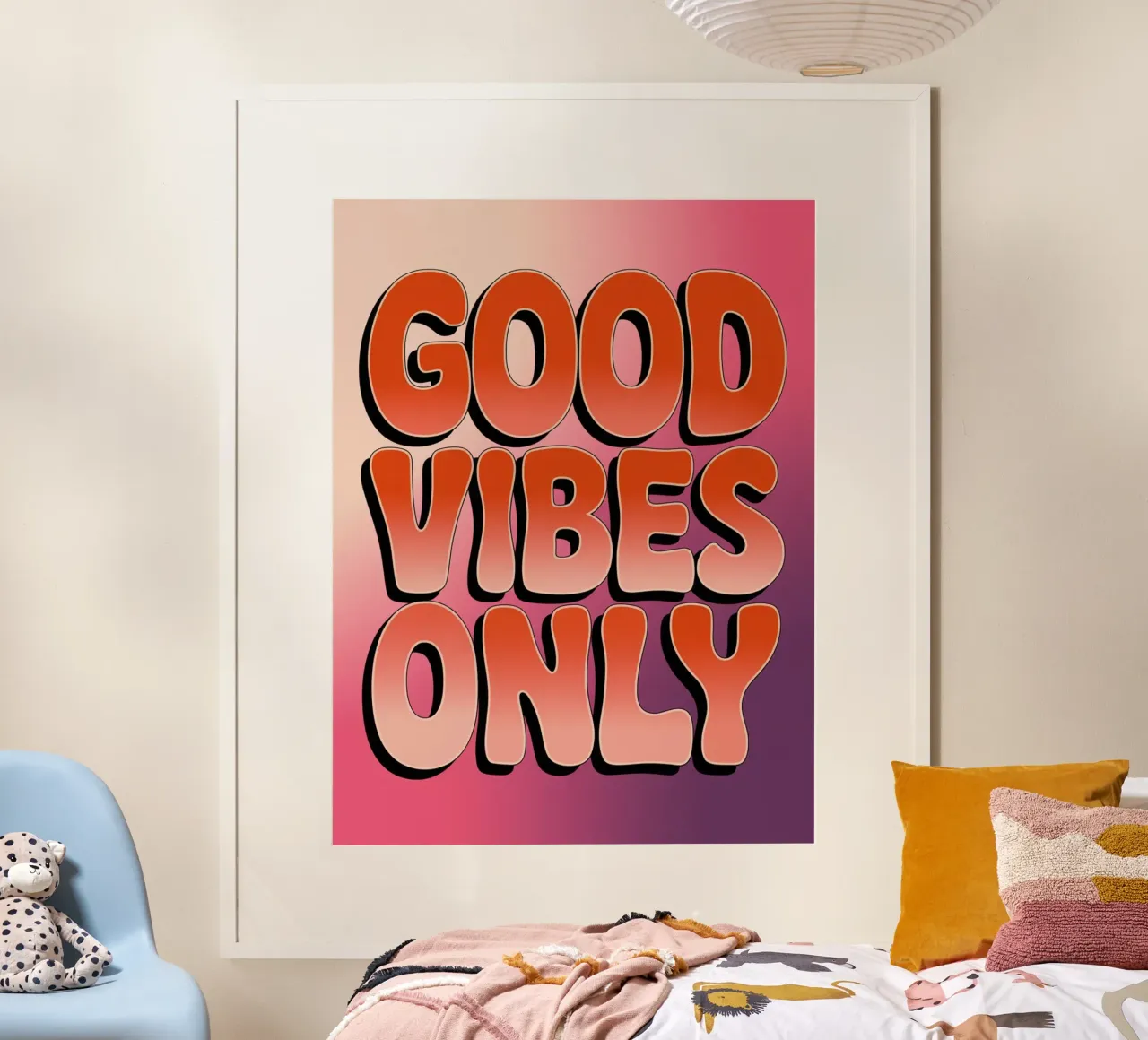 Good Vibes Only hahnemühle by logic
