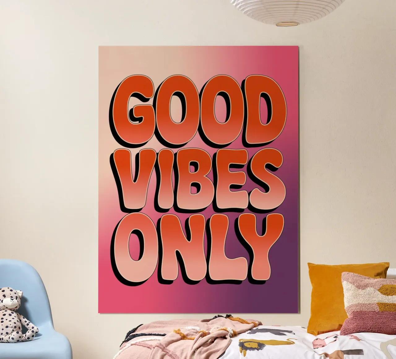 Good Vibes Only hahnemühle by logic