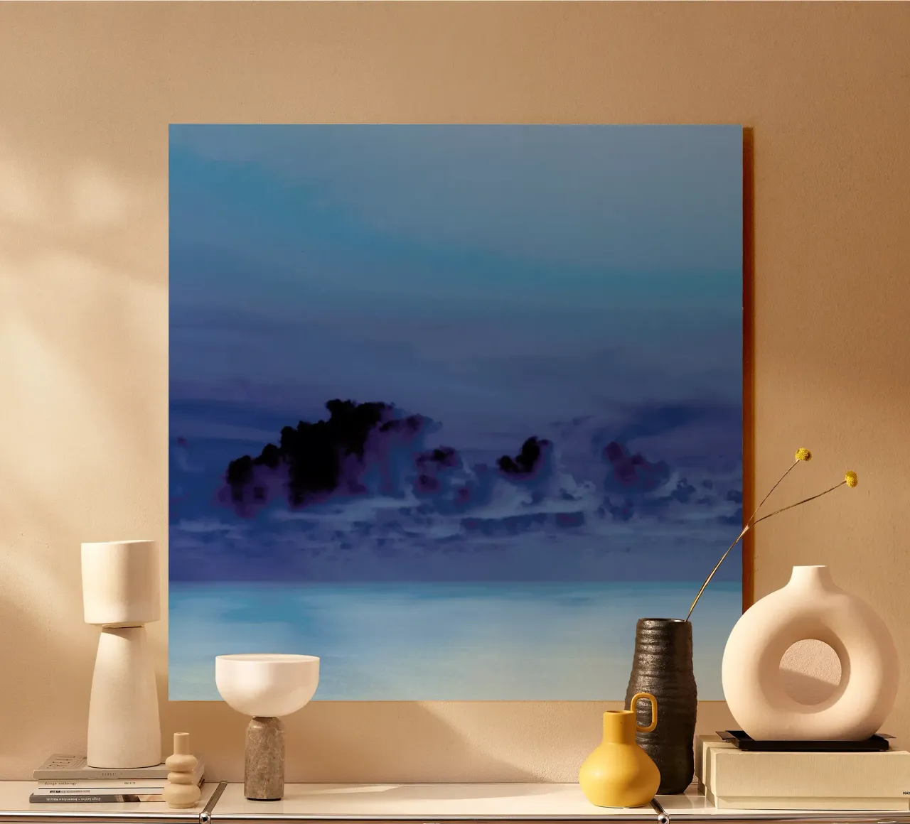 Night Clouds acryl van Steffi Photographer