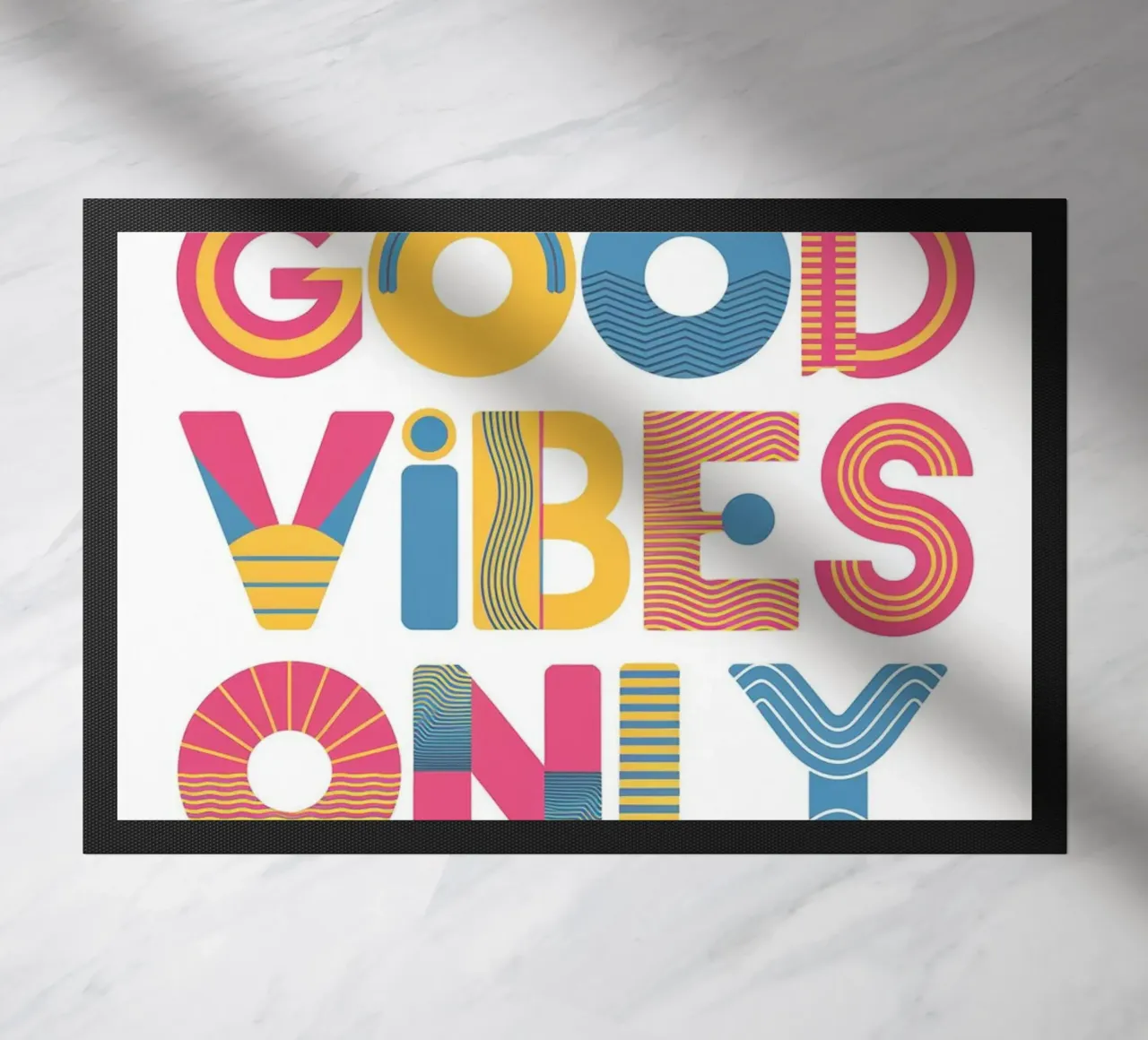 Good Vibes Only doormat by logic
