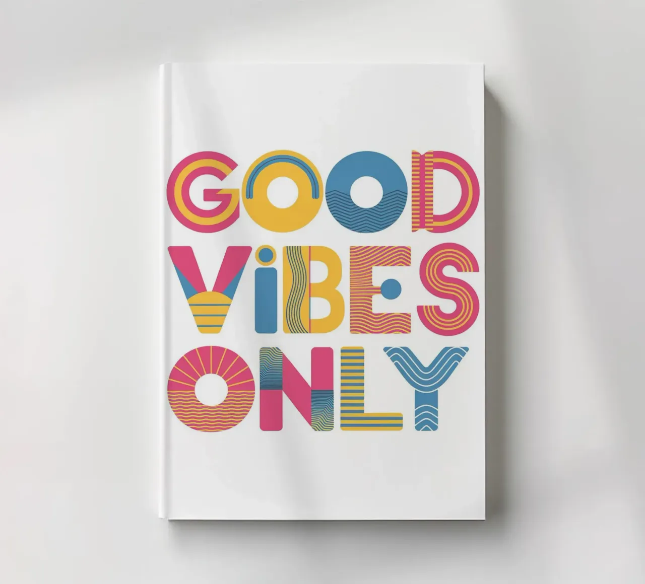 Nur gute Vibes Notizbuch von logic