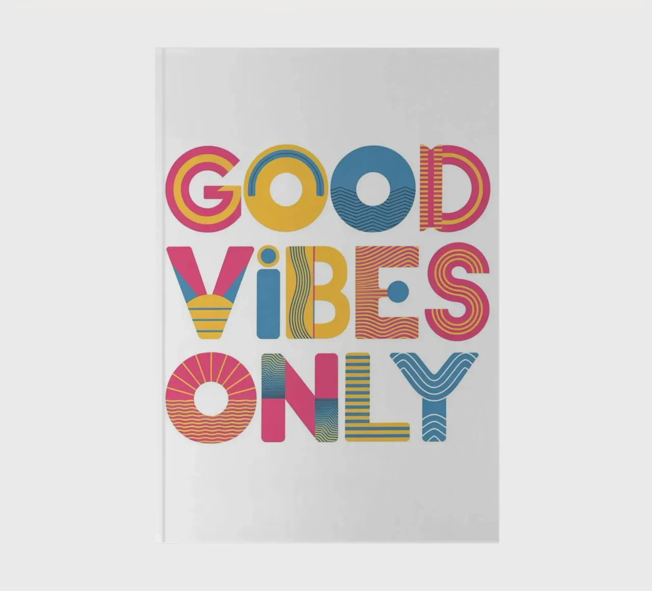 Nur gute Vibes Notizbuch von logic