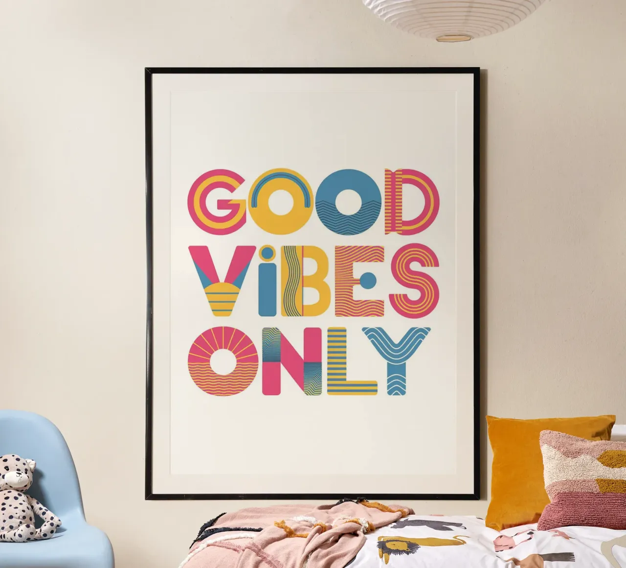 Nur gute Vibes Poster von logic