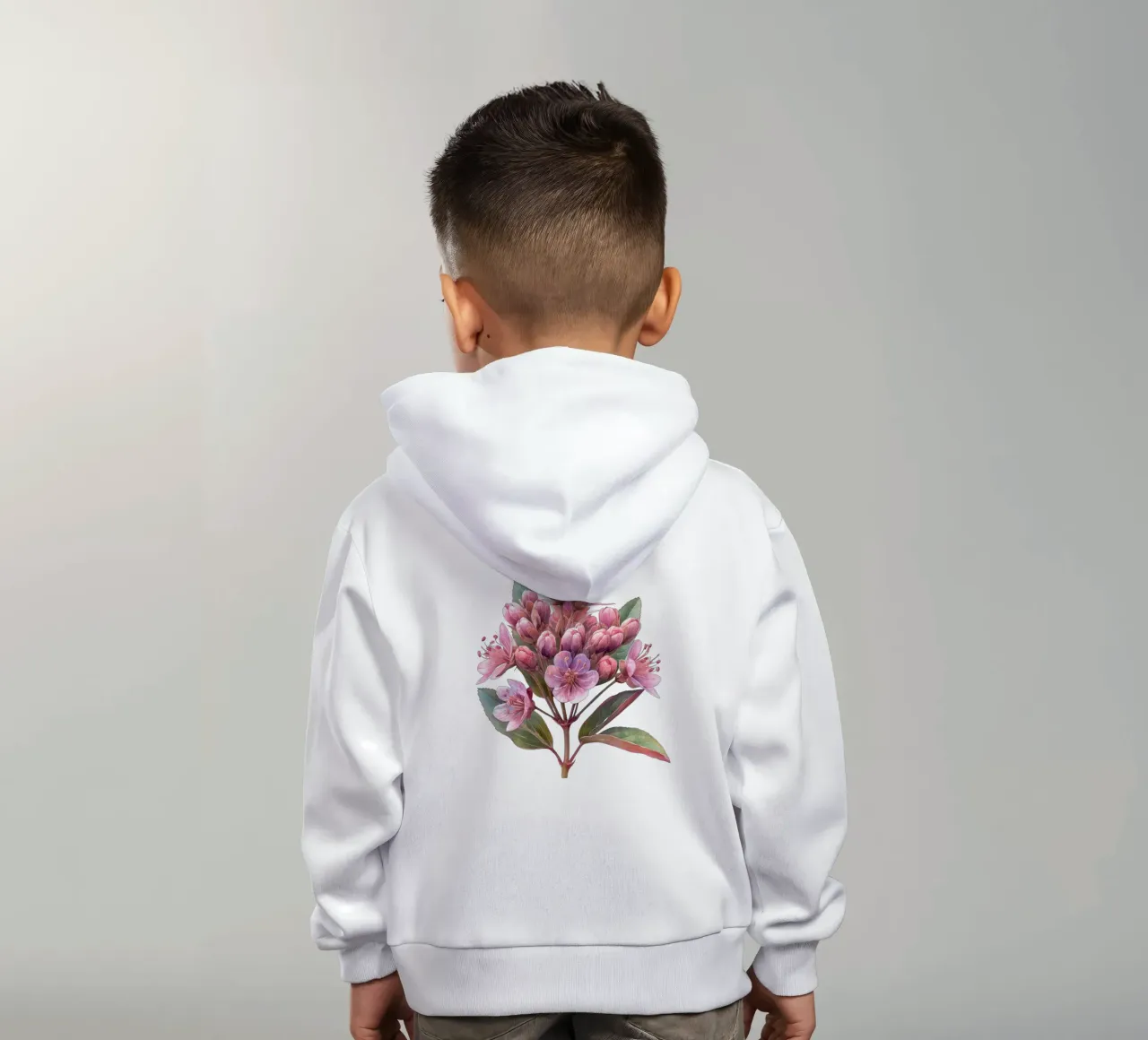Joe Pye Weed Flower 1 kids hoodie by Bold Blooms
