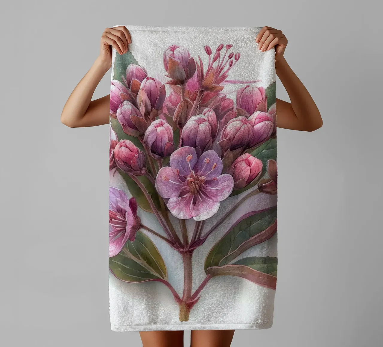 Joe Pye Weed Fiore 1 asciugamano da bagno da Bold Blooms
