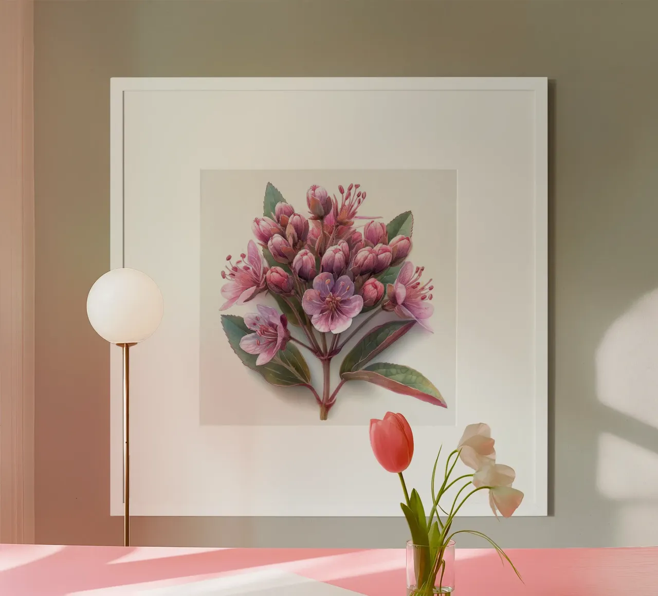 Joe Pye Weed Fiore 1 poster da Bold Blooms