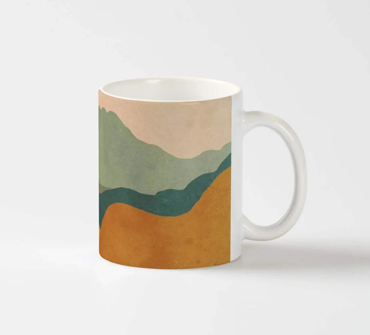 Landscape ceramic mug by GigiRosado