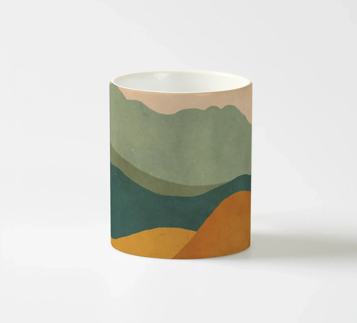 Landscape ceramic mug by GigiRosado