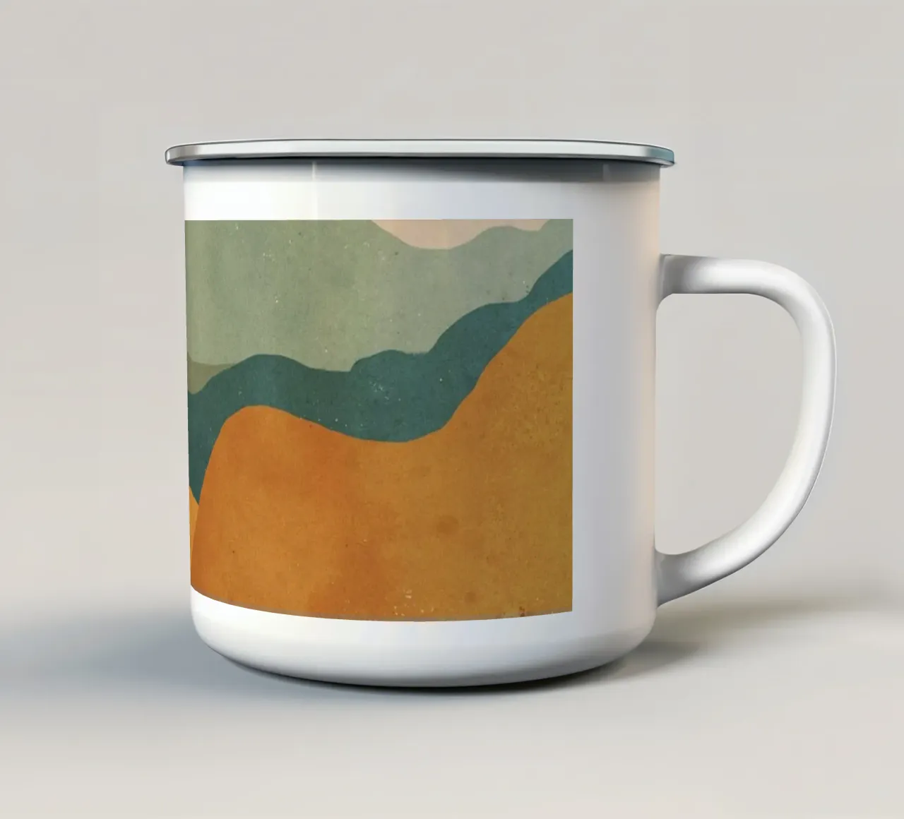 Landscape tazza in smalto da GigiRosado