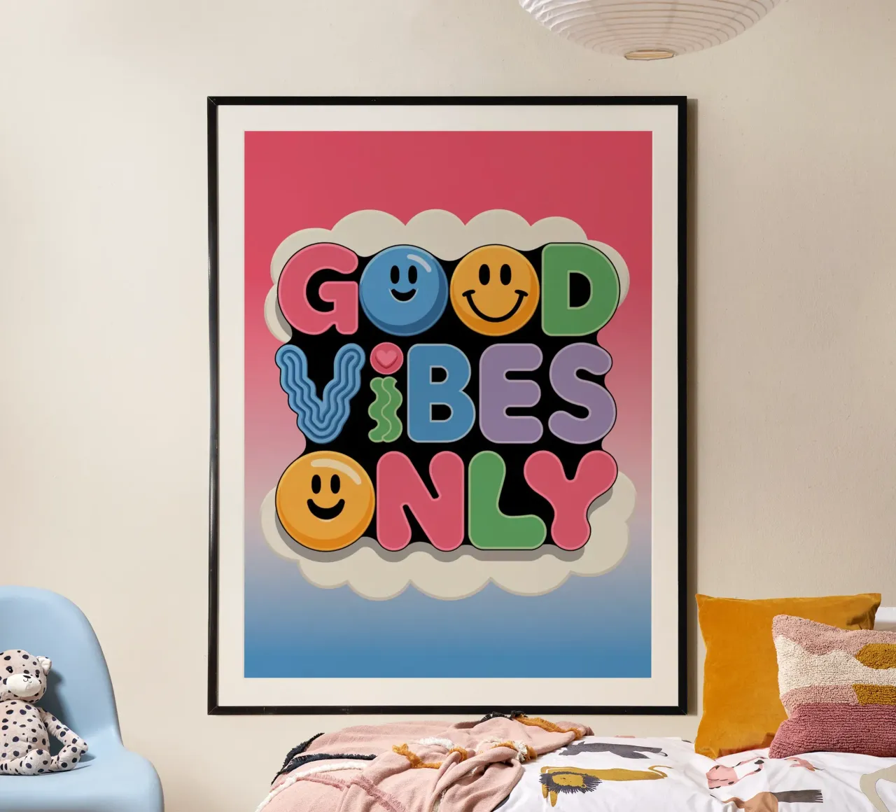 Good Vibes Only hahnemühle by logic