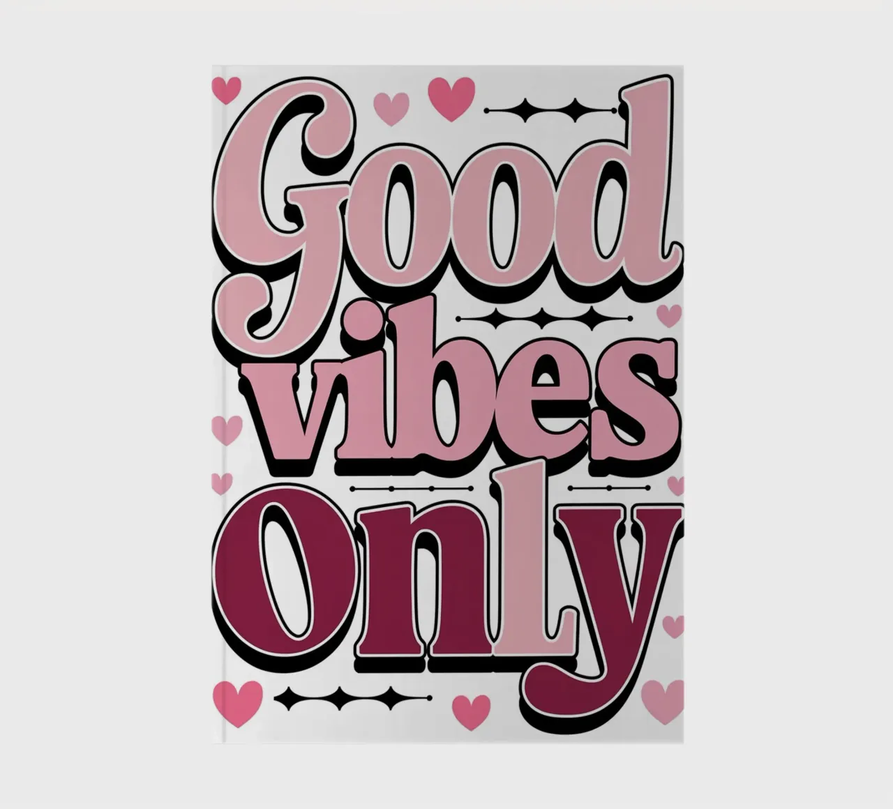 Good Vibes Only notebook by logic