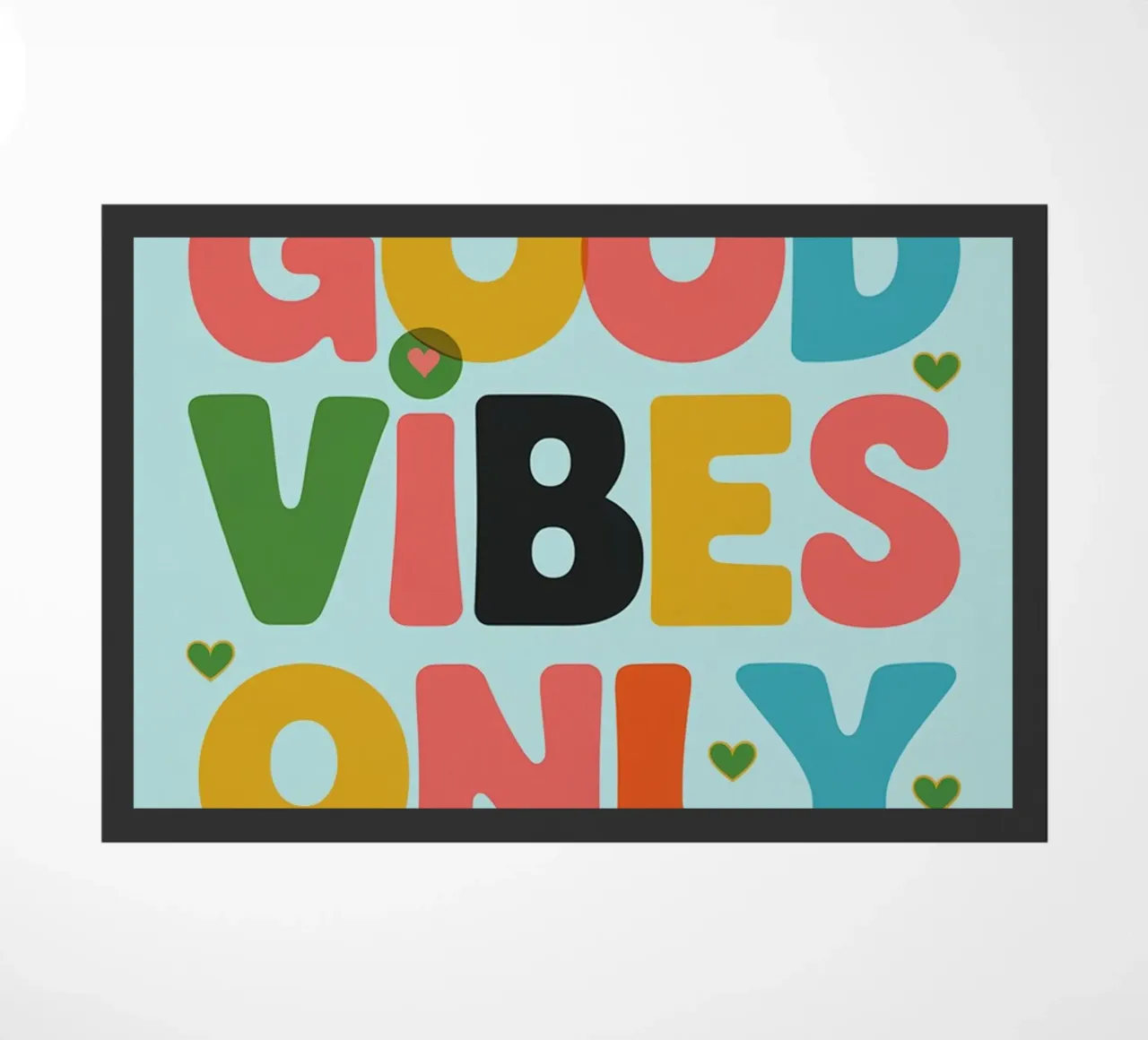 Good Vibes Only doormat by logic
