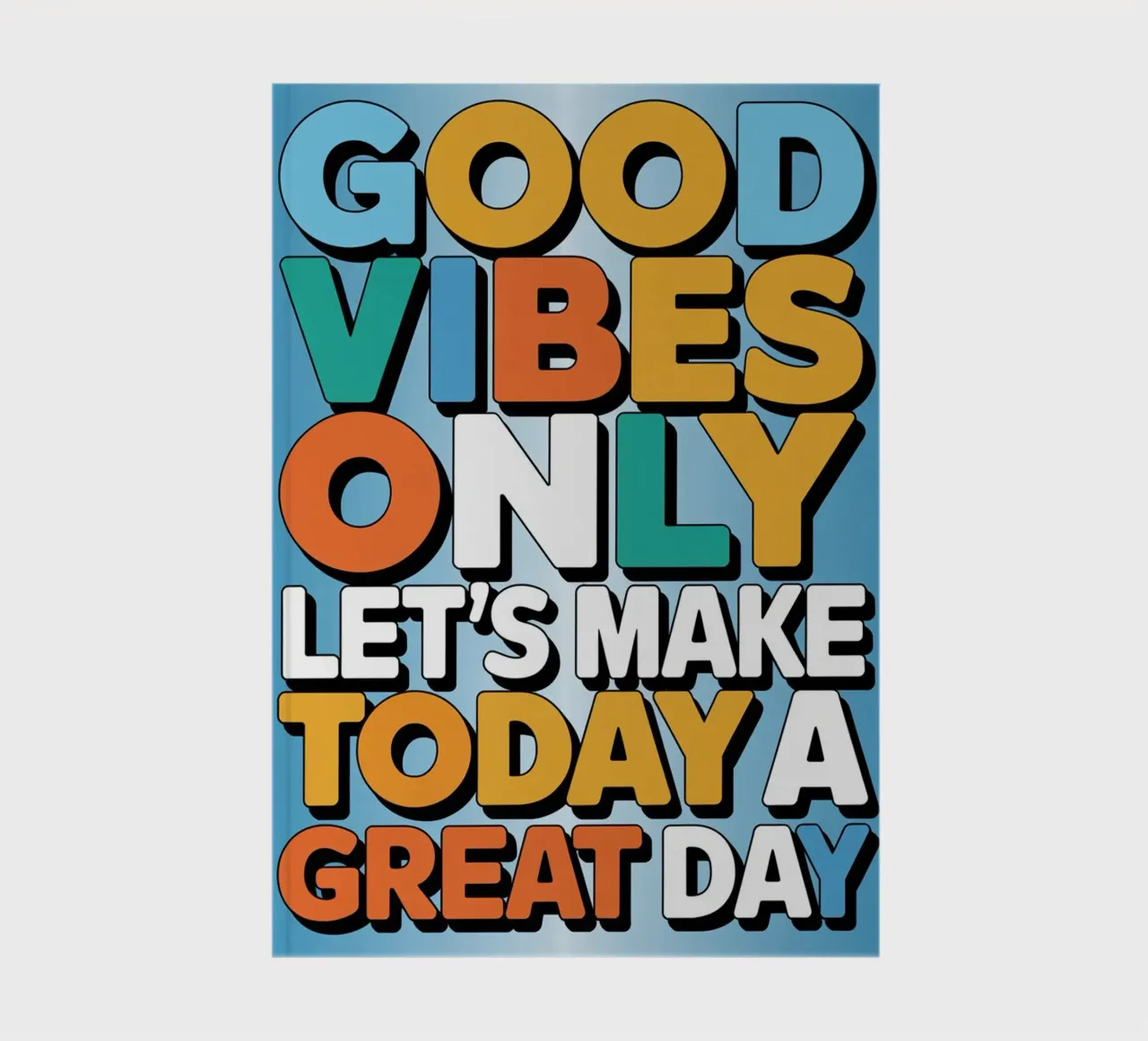 Good Vibes Only notebook by logic