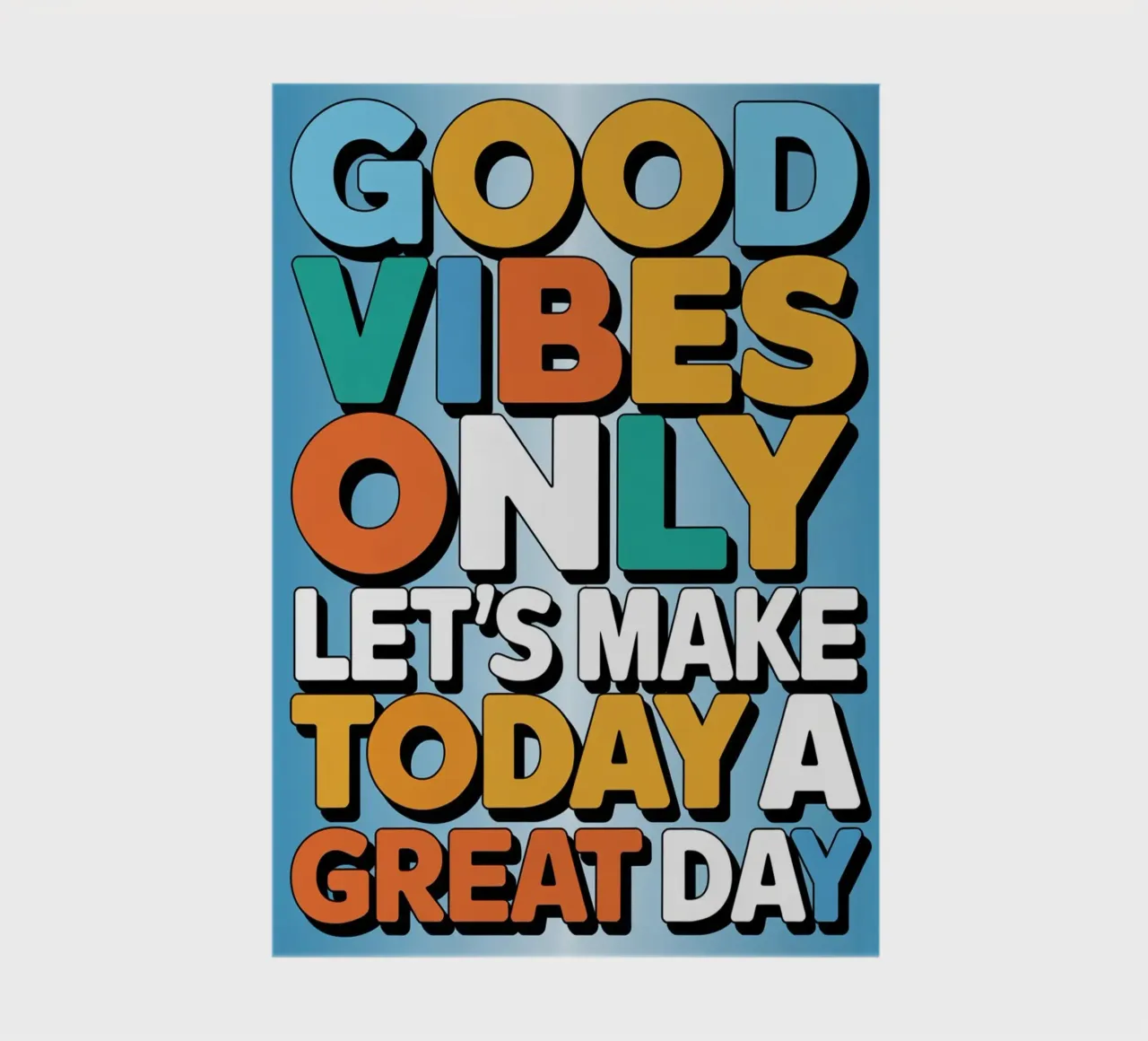 Good Vibes Only notebook by logic