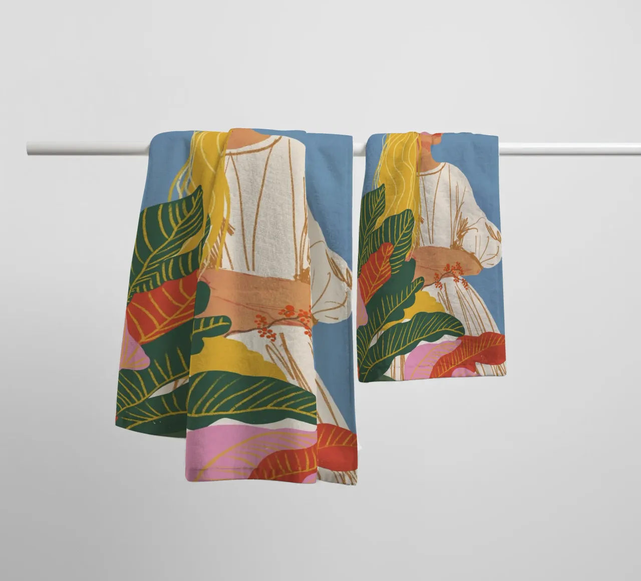 Heroine asciugamano da bagno da GigiRosado