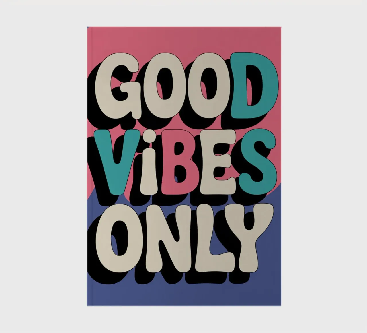 Nur gute Vibes Notizbuch von logic