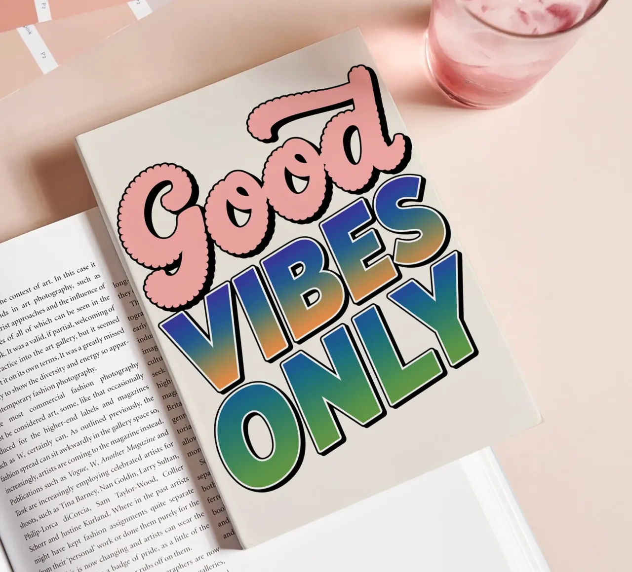 Good Vibes Only notebook by logic