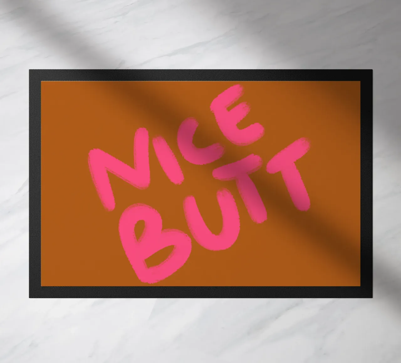 Bella calligrafia Butt zerbino da Illustration Raissa Oltmanns