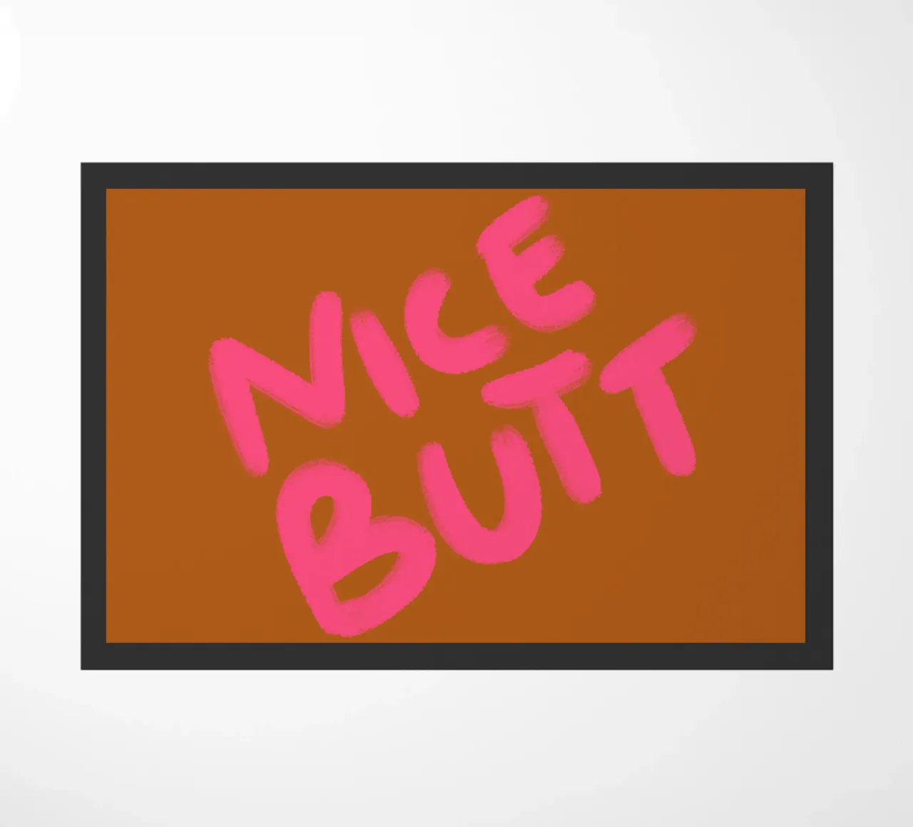 Bella calligrafia Butt zerbino da Illustration Raissa Oltmanns