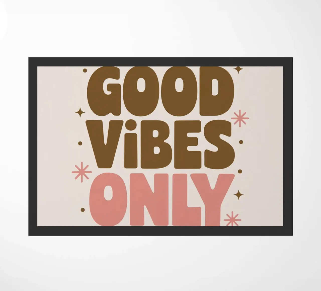 Good Vibes Only doormat by logic