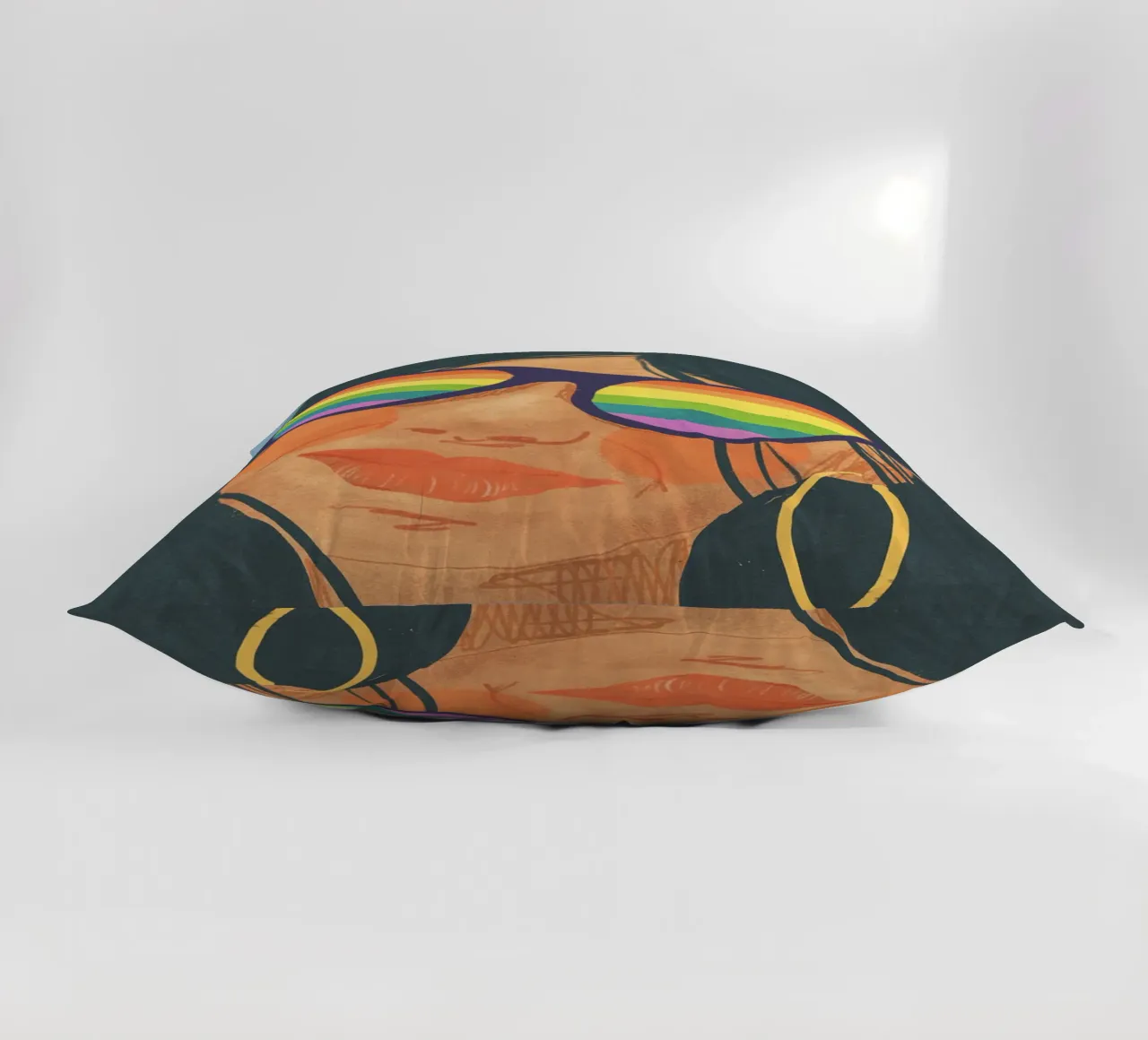 Rainbow glasses cuscino da GigiRosado