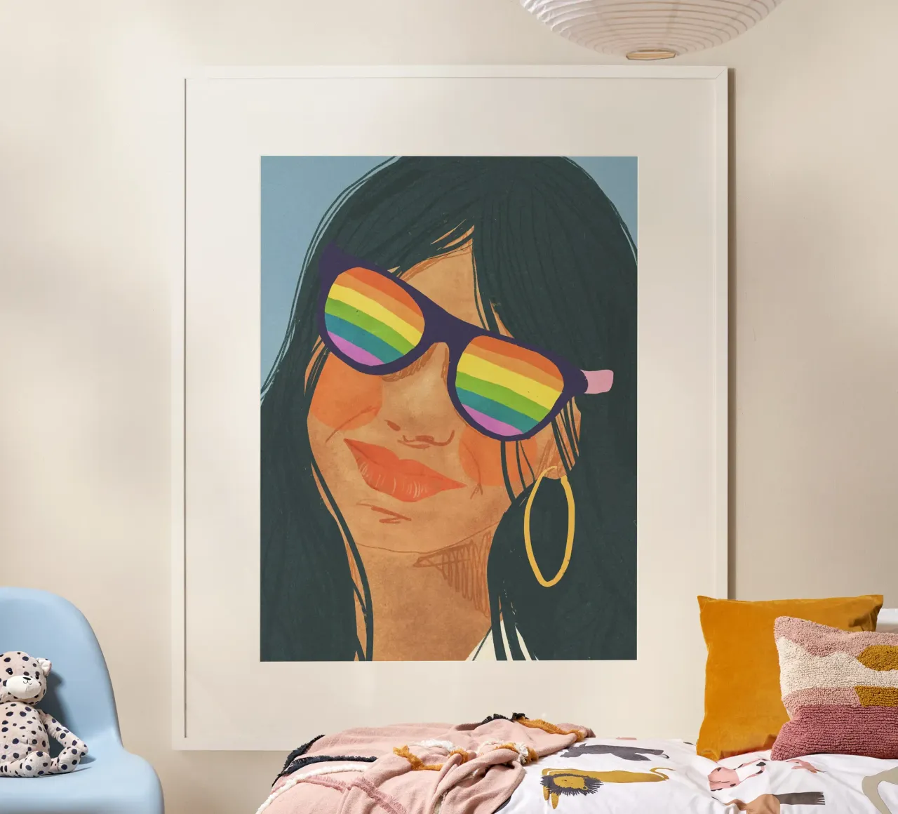 Rainbow glasses poster da GigiRosado