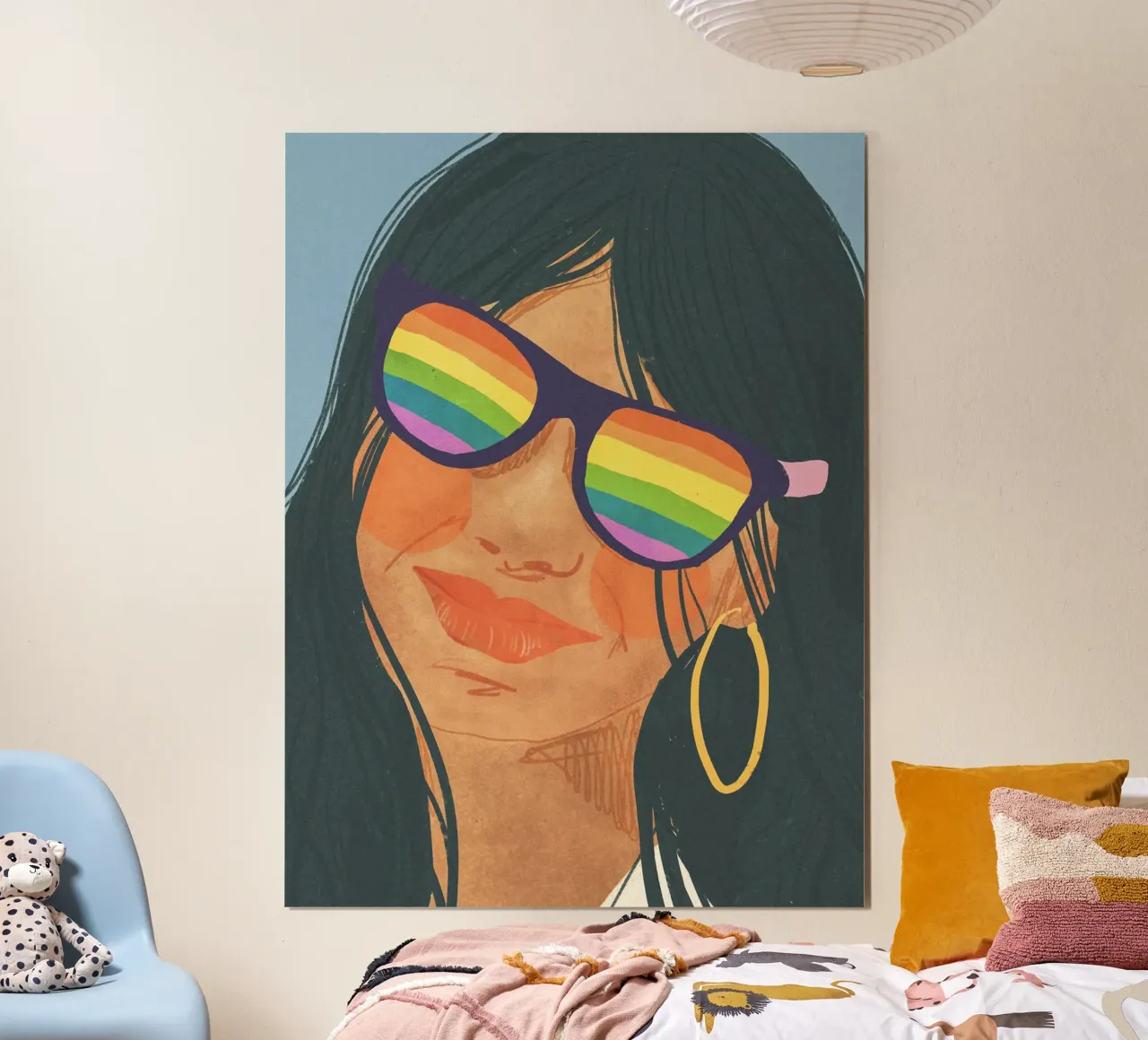 Rainbow glasses poster da GigiRosado